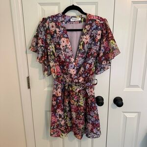 Amanda Uprichard Multicolor Floral Dress